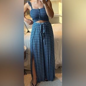 Seven hearts blue set